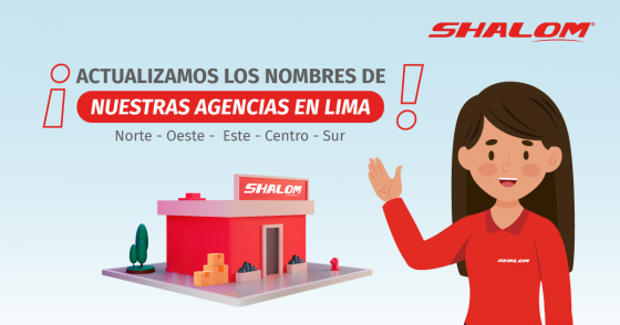 ACTUALIZAMOS LOS NOMBRES DE NUESTRAS AGENCIAS EN LIMA